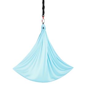 VEVOR Aerial Yoga Hammock, Maximum 300 lbs Load Aerial Silk, Yoga Swing with Nylon Fabric, Daisy Rope, PE Zipper Bag