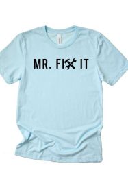 Mr Fix It Tee (Color: Green, size: 2XL)