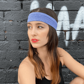 JupiterGear Cardio Sport and Fitness Sweat-Wicking Headband (Color: Blue)